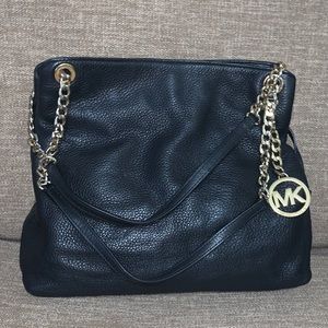 Michael Kors Black Purse Large